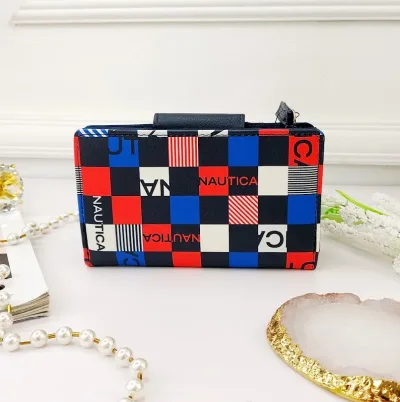 Cartera Naútica para dama multicolor
