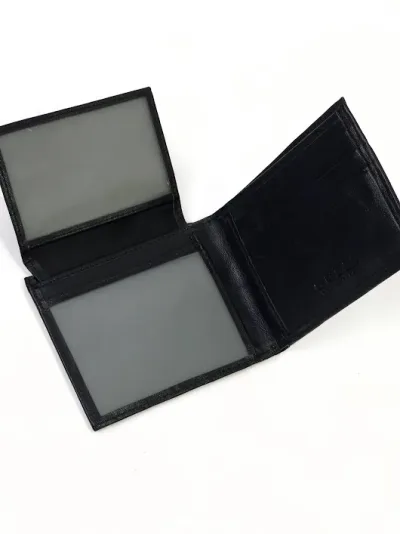 Billetera Guess  para caballero color negro