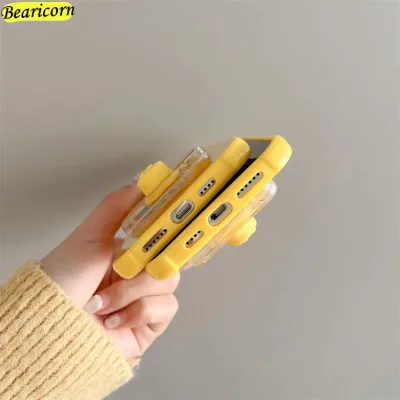 Funda para celular diseño juego de argollas funcional