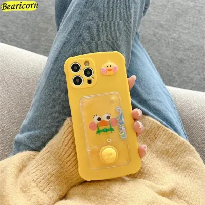 Funda para celular diseño juego de argollas funcional