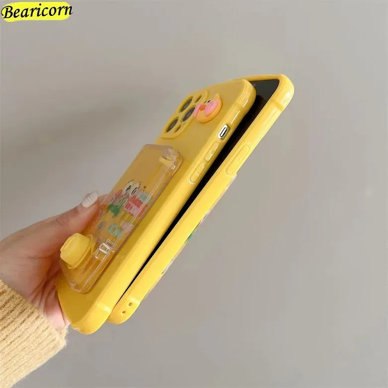 Funda para celular diseño juego de argollas funcional