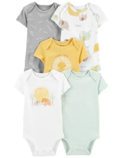 Set de mamelucos  Carter´s para niño multicolor