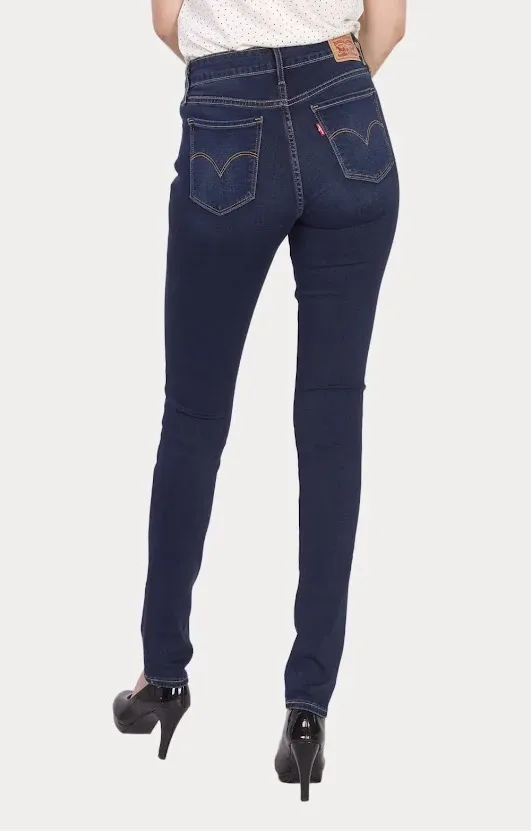 Jeans para dama Levi's skinny 711-0156 color azul