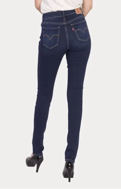 Jeans para dama Levi's skinny 711-0156 color azul