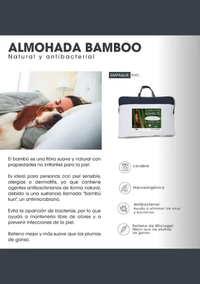 Almohada Bamboo