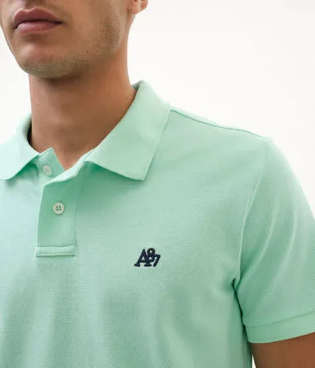 Camiseta Aeropostale para caballero color verde menta