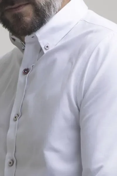 Camisa Hummer para caballero color blanco