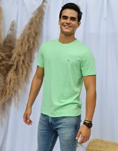 Camiseta Tommy Hilfiger para caballero color verde