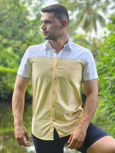Camisa Hummer para caballero color multicolor H23100392A