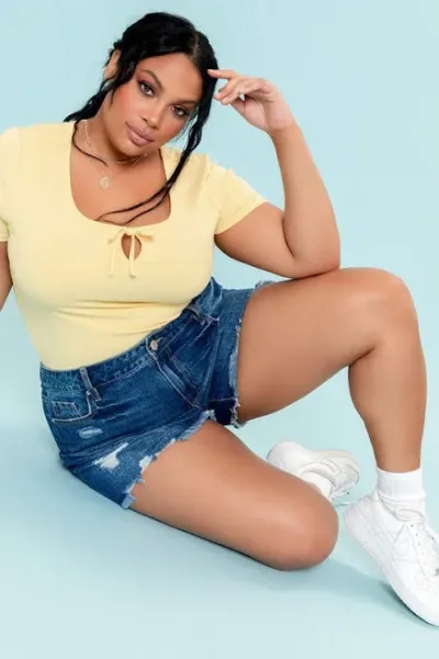 Short para dama color azul ES236968