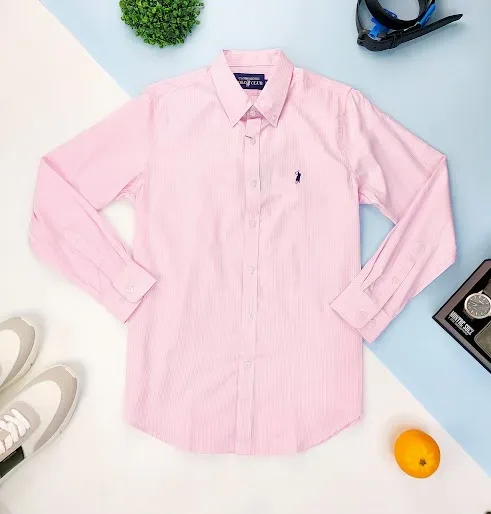 Camisa Cambridge Polo Club para caballero diseño a rayas