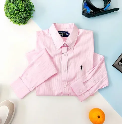 Camisa Cambridge Polo Club para caballero diseño a rayas