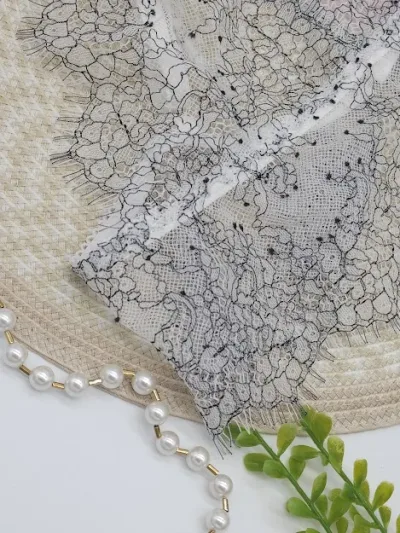 Bralette para dama color blanco y negro
