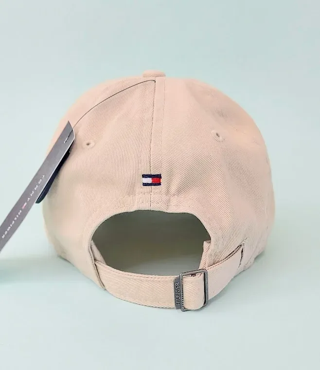 Gorra Tommy Hilfiger para dama color beige