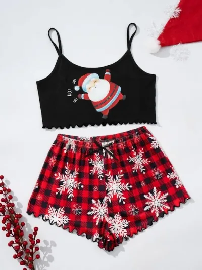 Pijama para dama multicolor