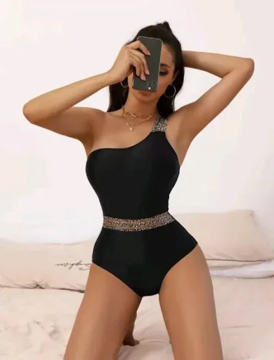 Vestido de baño para dama color negro