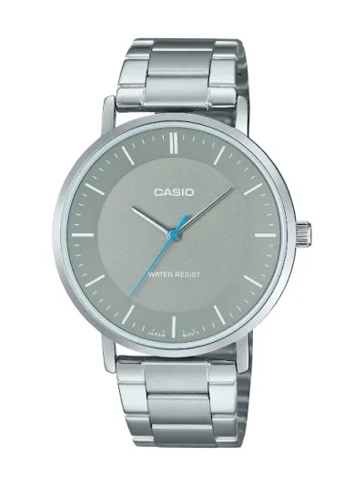 Reloj Casio para caballero MTP-VT04D-8EDF COLOR PLATEADO