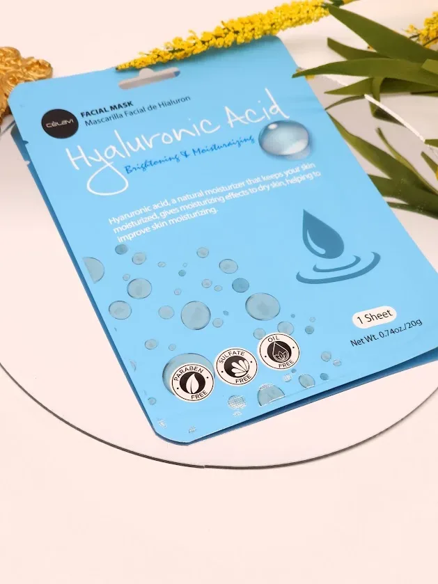 Mascarilla facial Celavi de acido hialuronico