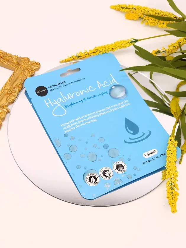 Mascarilla facial Celavi de acido hialuronico