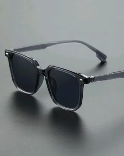 Lentes para caballero color negro con detalle dorados #5025