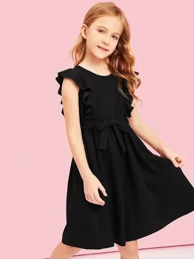 Vestido para niña color negro