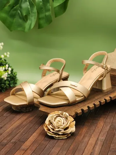 Tacón Ariana 2549 Dorado