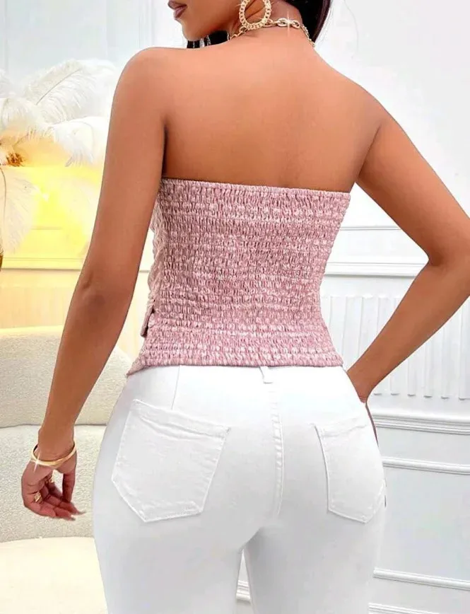 Blusa para dama color rosa