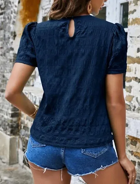 Blusa para dama color azul