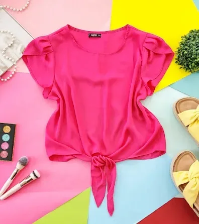 Blusa para dama color fucsia