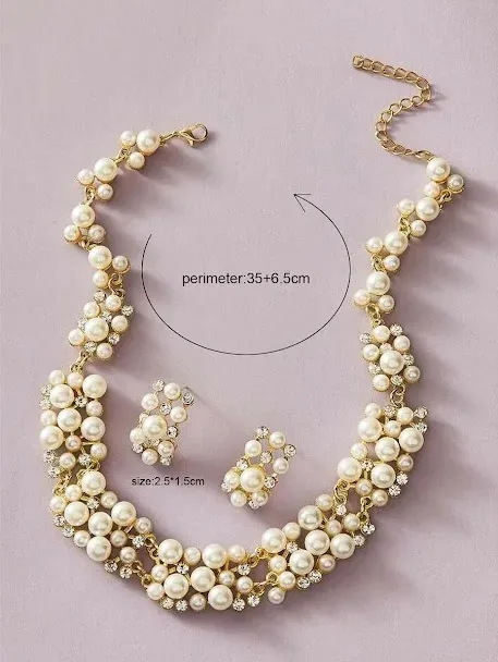Set de joyería de fantasía para dama