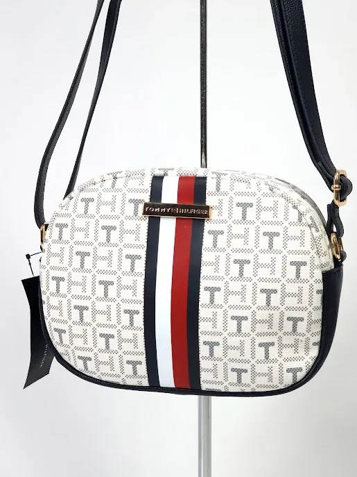 Bolso Tommy Hilfiger para dama color blanco
