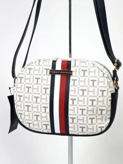 Bolso Tommy Hilfiger para dama color blanco