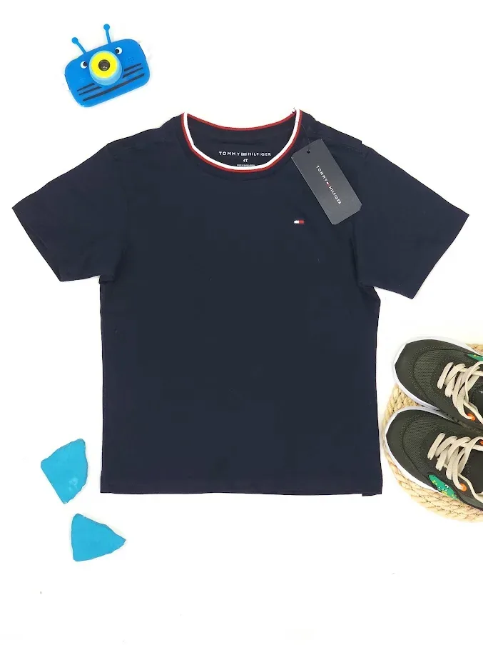 Camiseta Tommy Hilfilger para niño color azul