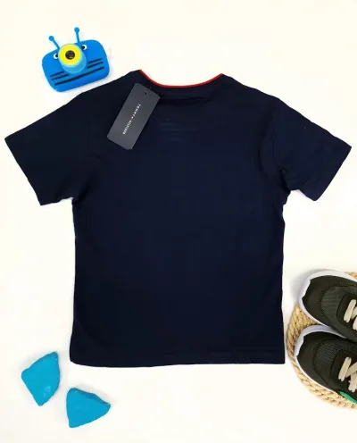 Camiseta Tommy Hilfilger para niño color azul