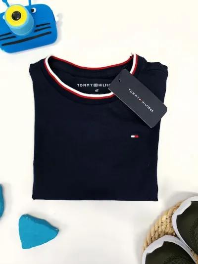 Camiseta Tommy Hilfilger para niño color azul
