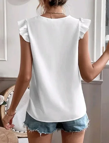 Blusa para dama color blanco.