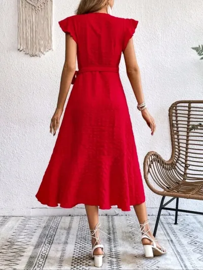 Vestido para dama color rojo