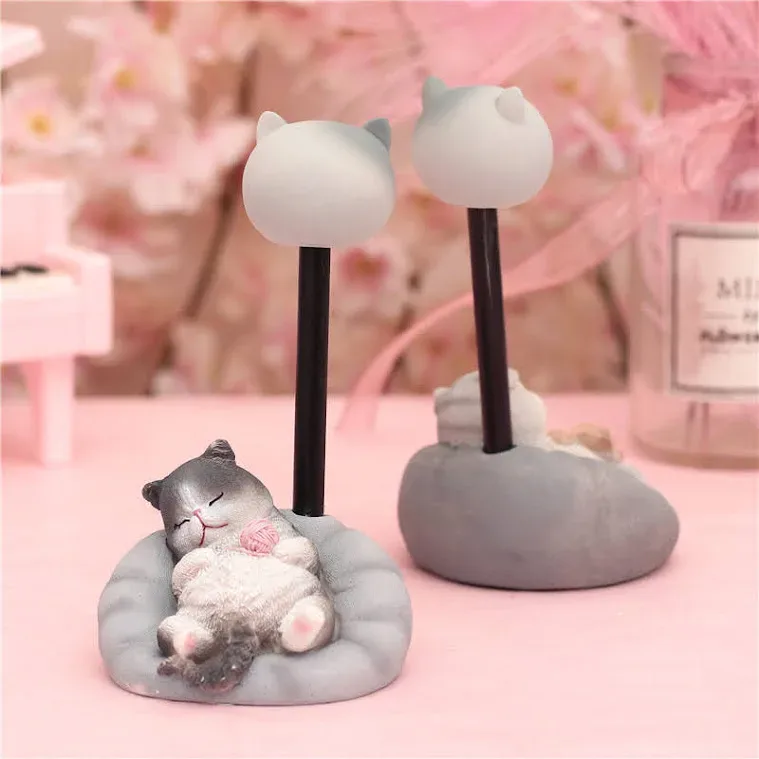 Lampara diseño de gato multicolor diseño al azar