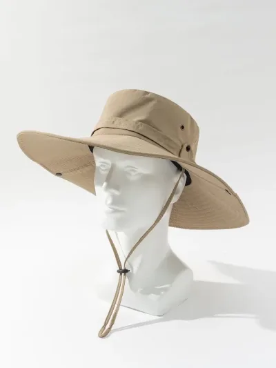 Sombrero para caballero color beige