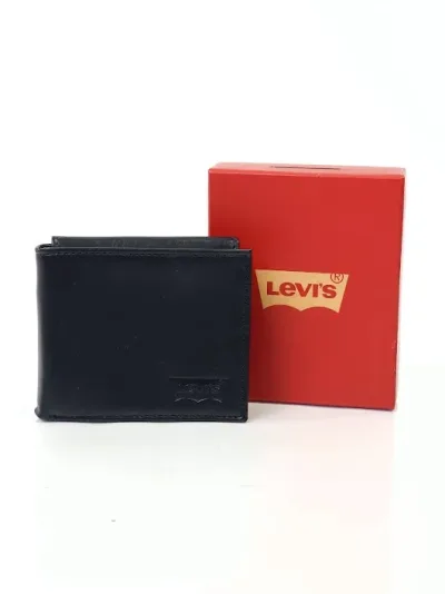 Billetera Levi´s para caballero color negro