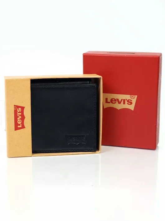 Billetera Levi´s para caballero color negro