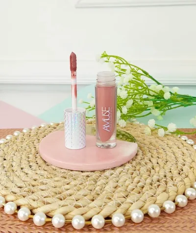 Lápiz labial AMUSE LIP 2124-1 Nude matte Rosa Salmón