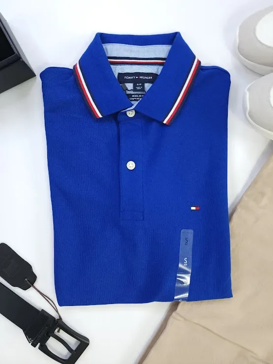 Camiseta Tommy Hilfiger para caballero color azul