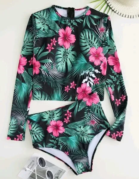 Vestido de baño para dama multicolor