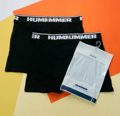Set de boxer Hummer para caballero color negro