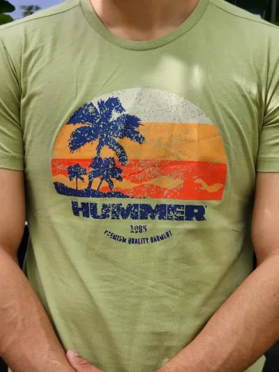 Camiseta Hummer para caballero H23100116