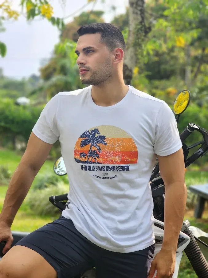 Camiseta Hummer para caballero H23100116