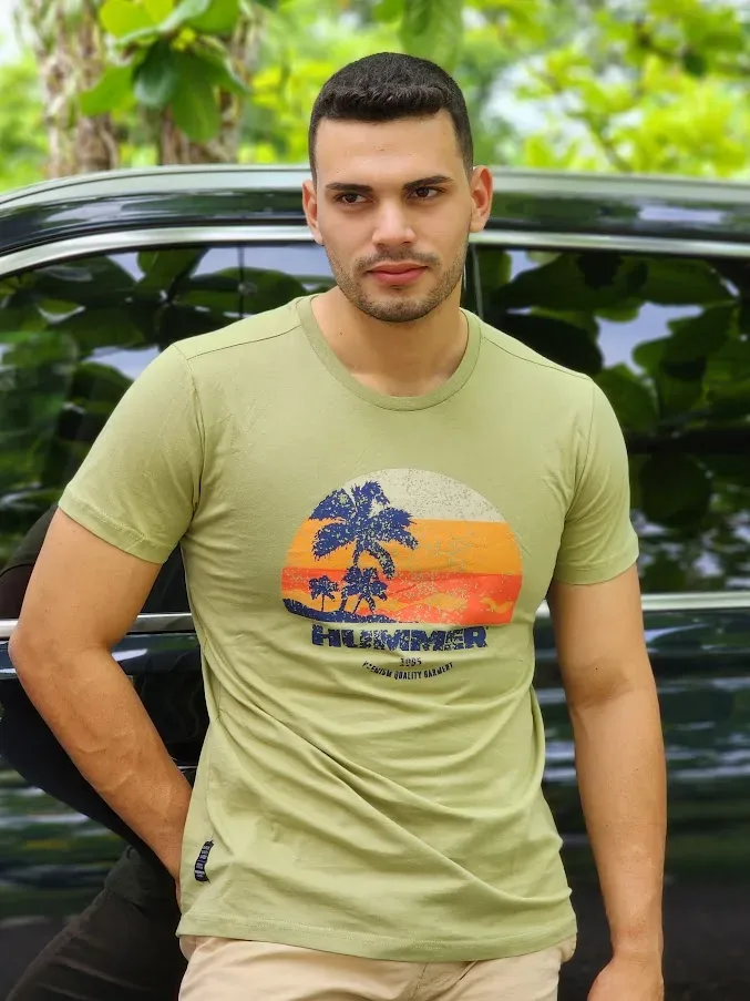 Camiseta Hummer para caballero H23100116