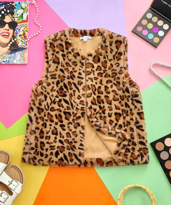 Chaleco Favlux Fashion para dama diseño animal print