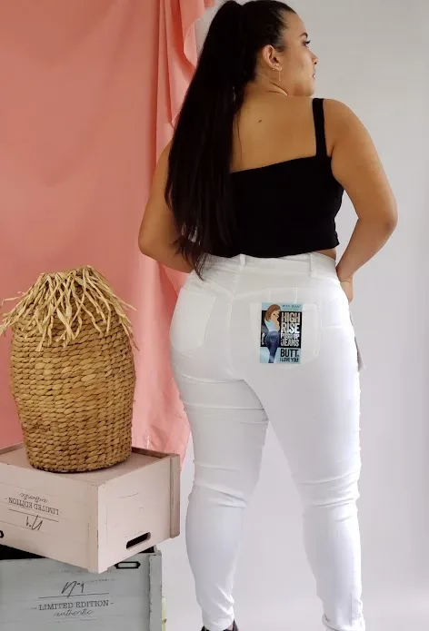 Pantalón Wax Jean para dama color blanco